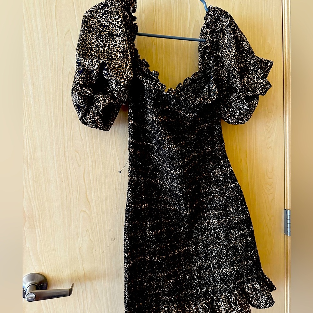 Top shop Cheetah print dress